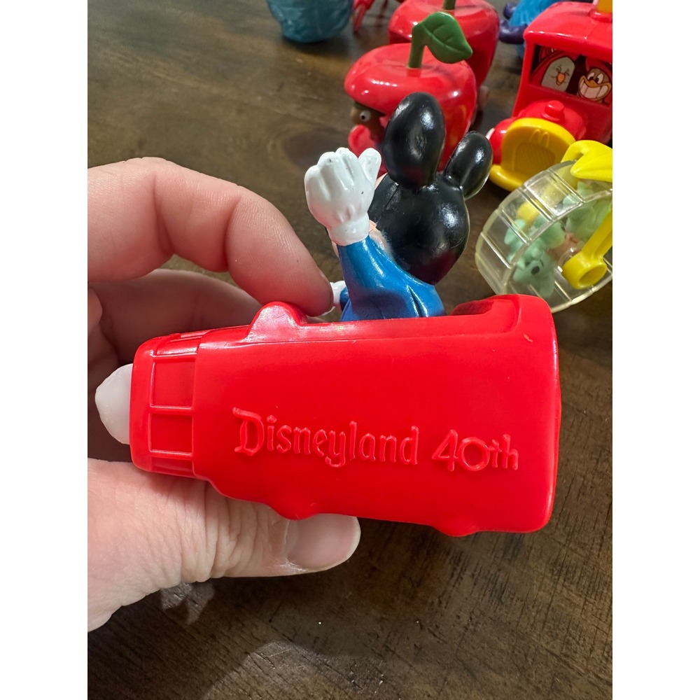 Vintage 90s Fast Food Toy Lot Disney McDonald's Burger King Richard Scarry 20pc - Picture 12 of 14
